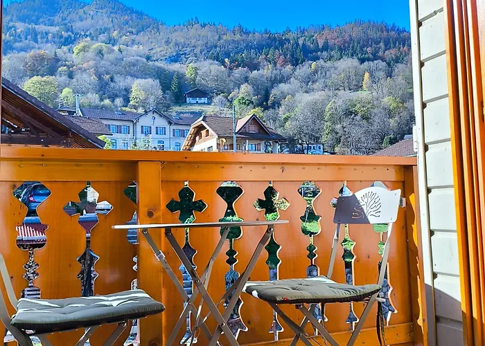 T2 Tout Confort Avec Balcon Au Calme Entre Lac Et Montagne